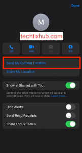 How To Send Location On Imessage Techfixhub