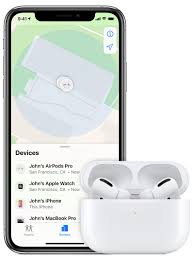 how to add AirPods to find my iPhone