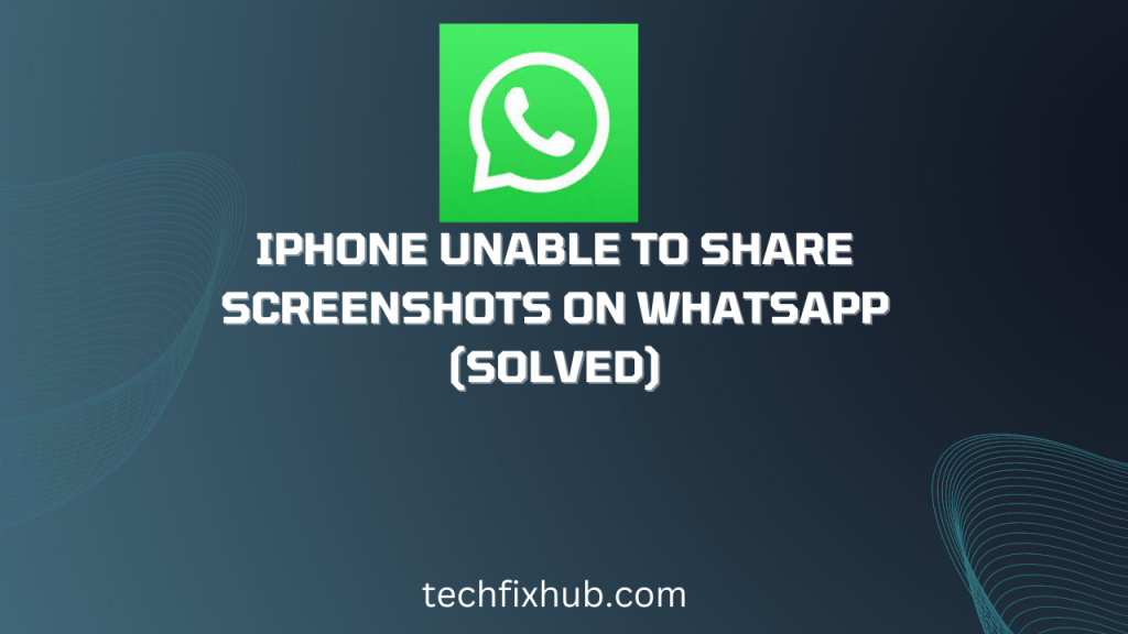 unable to send photos from iphone to whatsapp