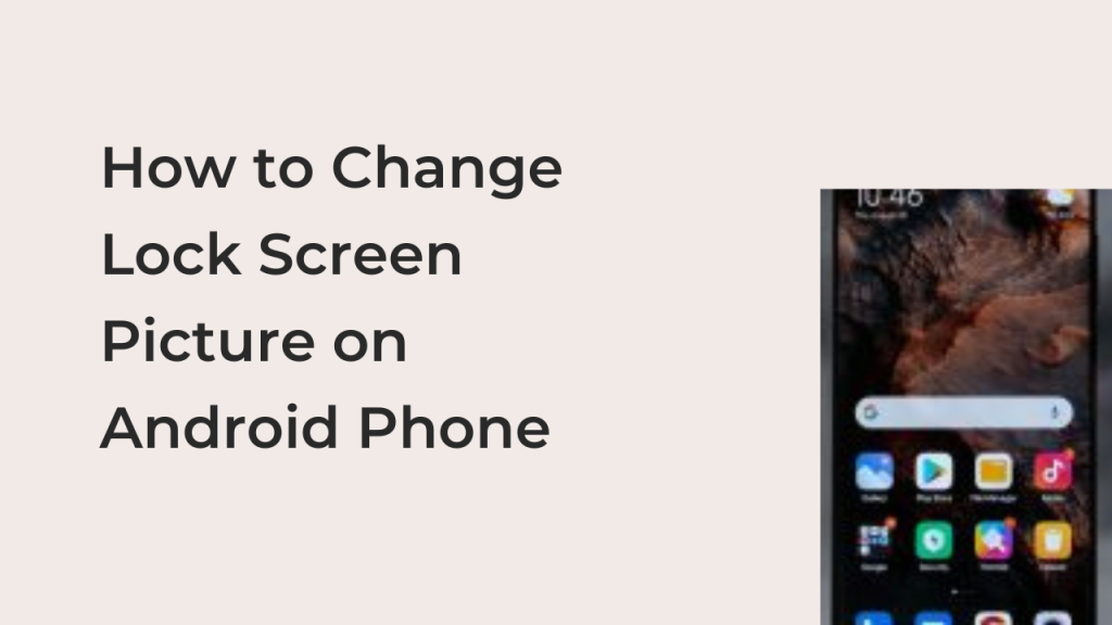 change lock screen camera app android