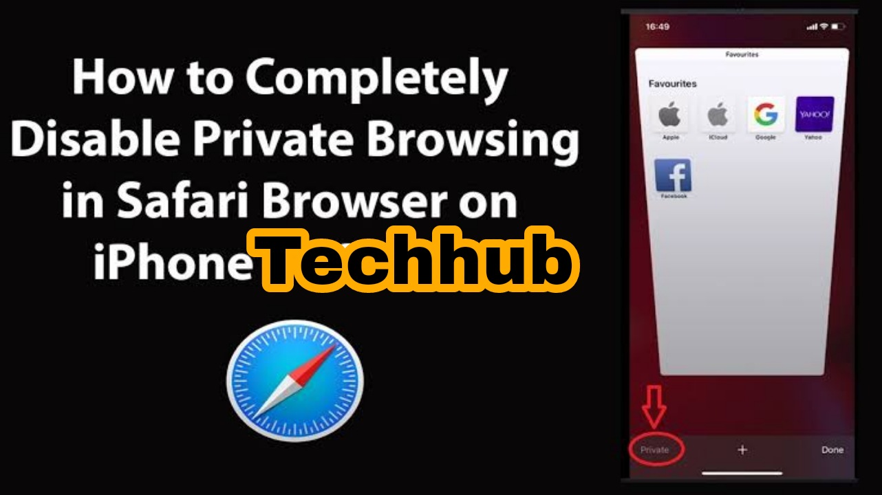 How to turn off private browsing on iPhone