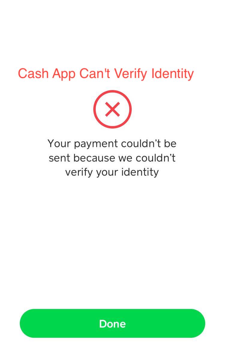 Cash App Can't Verify Identity Here’s the fix Techfixhub