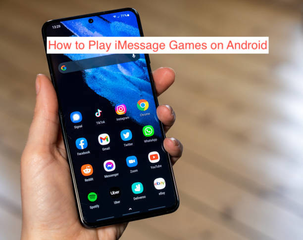 how to play iMessage games on android