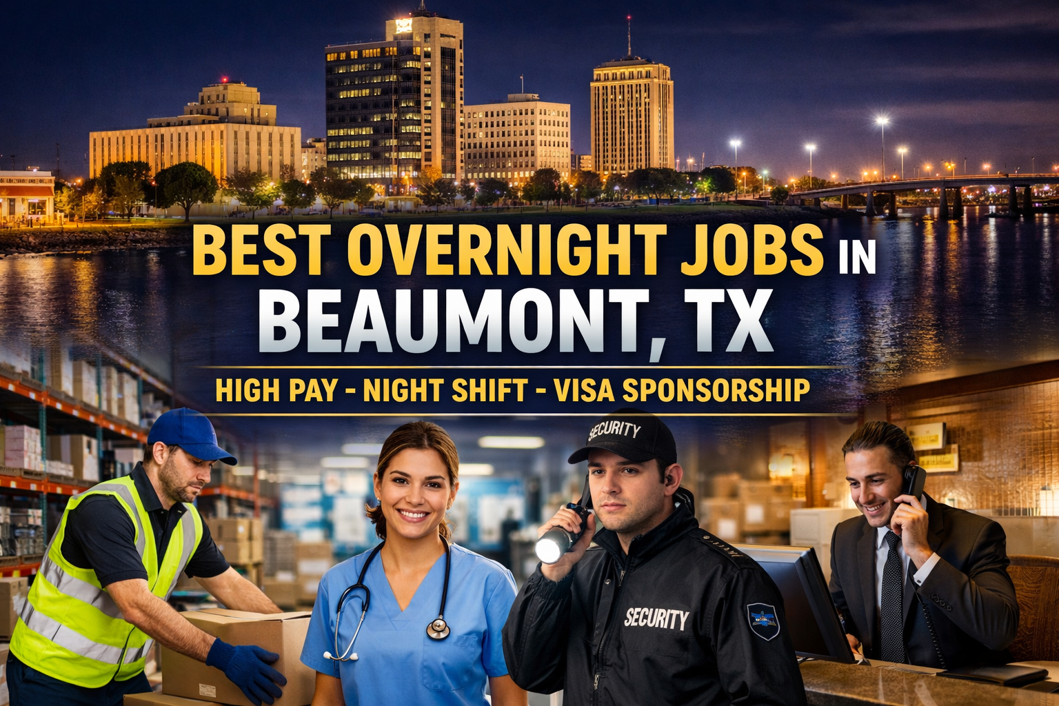 overnight jobs in Beaumont TX